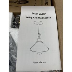 Phansthy Industrial Wall Sconce Light 7.87 Inches Vintage Style 1-Light B155